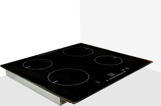AC 230V Home Appliance Four Burner Induction Cooktop High Efficiency 2 * 2000W + 2 * 1400W