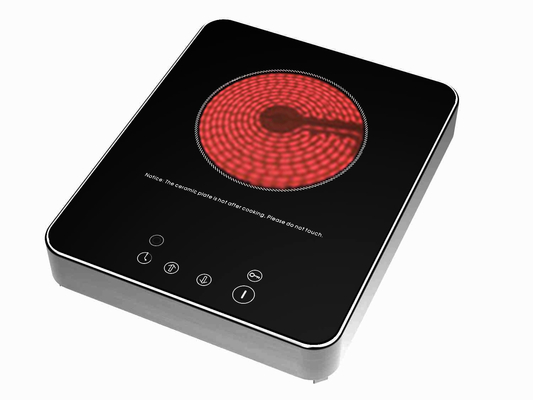 220V 2000W Hotel Commercial Electric Ceramic Cooker with Touch Control Panel