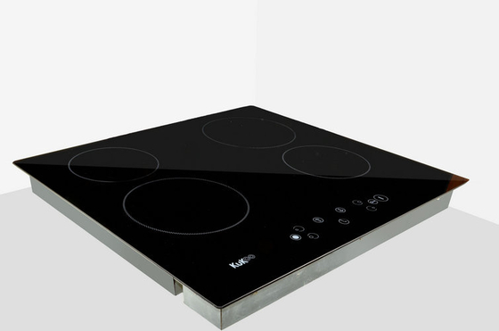 Segurança cerâmica de vidro personalizada de Cooktop do queimador do Portable quatro para o agregado familiar ou o anúncio publicitário