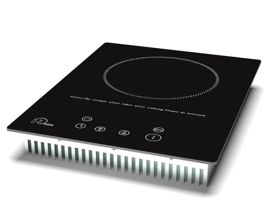 Queimador Cooktop cerâmico de vidro da proteção seca da fervura único com função de fechamento da segurança da criança