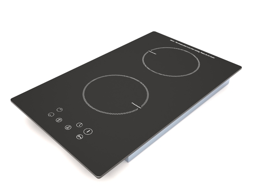 Cooktop dobro incorporado da indução do queimador